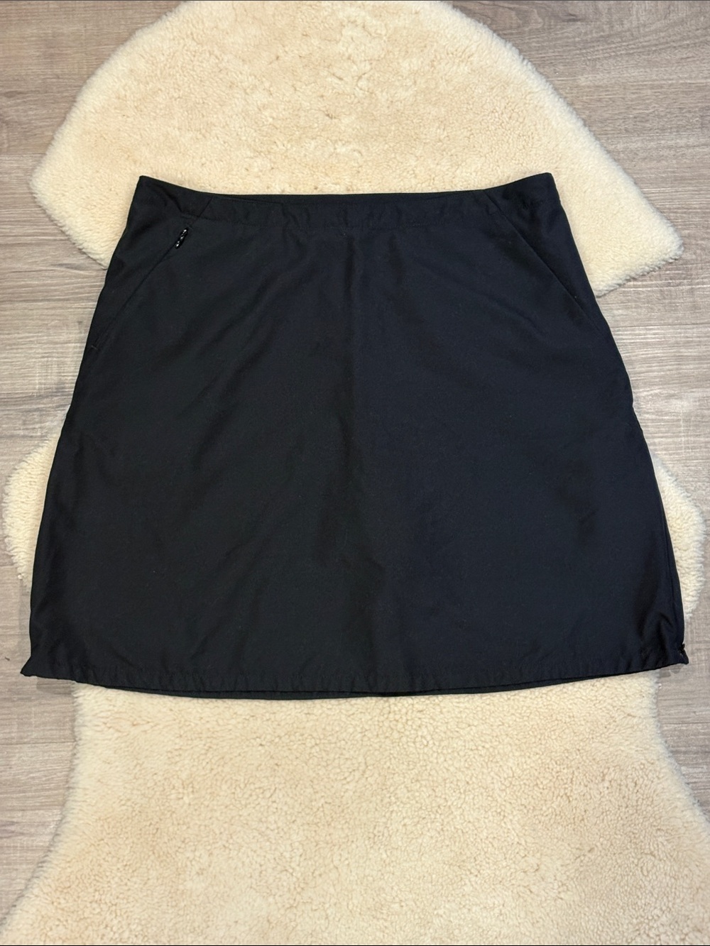 Patagonia hiking skirt/skort, black, size 6